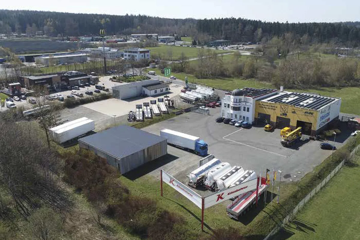 Hochstaffl Nutzfahrzeuge Gebäude Standort Schleiz