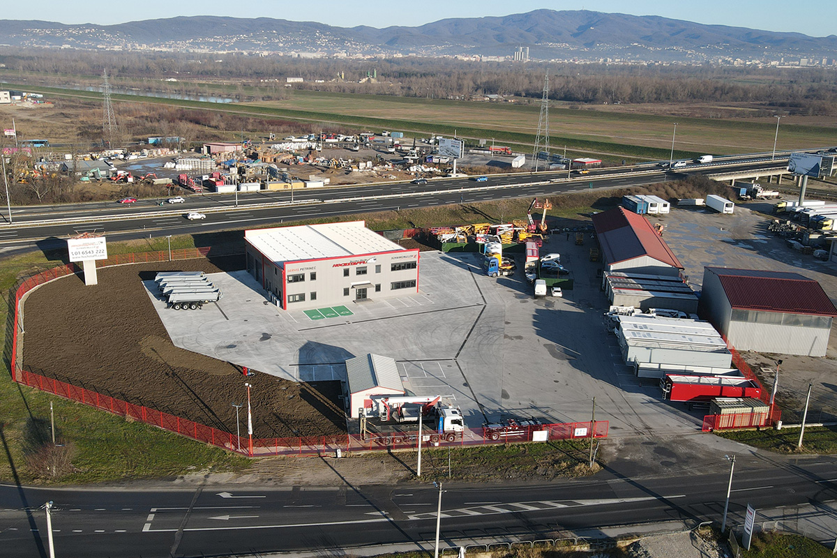 Hochstaffl Nutzfahrzeuge Gebäude Standort Zagreb